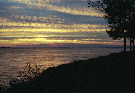 River St Lawrence, Montreal, Canada 